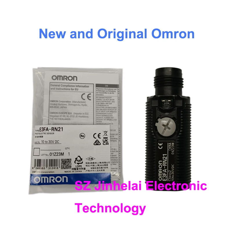 New and Original Omron 10-30VDC Photo Light Sensor Switch E3FA-TP21 TP22 TN21 RP21 RN21 DN21 DN22 DP21 DP22 DP23 DP24
New and Original Omron 10-30VDC Photo Light Sensor Switch E3FA-TP21 TP22 TN21 RP21 RN21 DN21 DN22 DP21 DP22 DP23 DP24