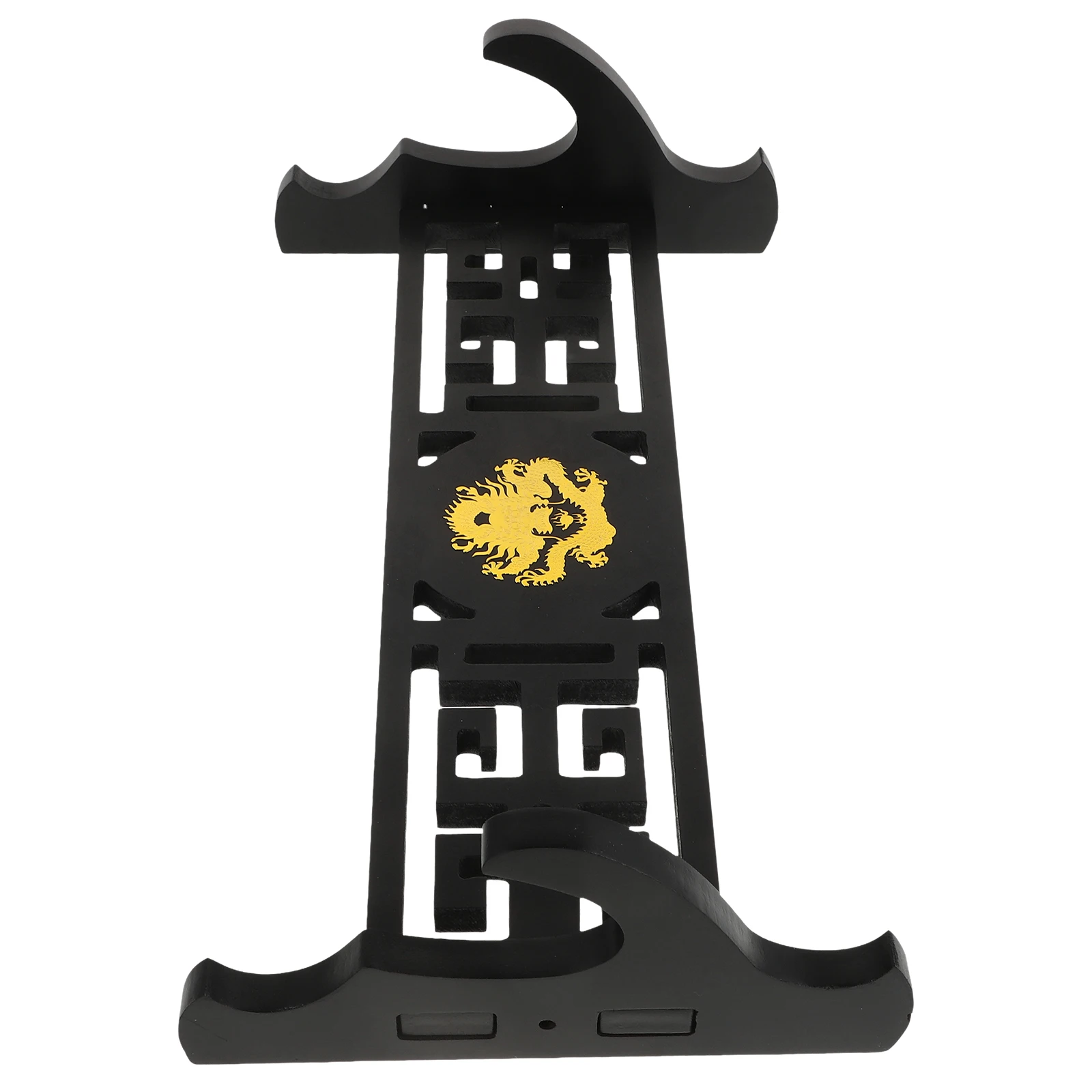 Sword Stand Mount Hollow Design Durable Wooden Holder Black Vertical Display Storage Decorative Home Fitness
Sword Stand Mount Hollow Design Durable Wooden Holder Black Vertical Display Storage Decorative Home Fitness