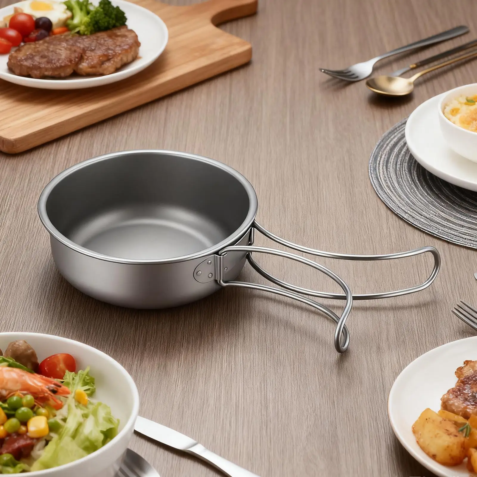 Camping Frying Pan Non Stick Cooking Pot Portable Camping Cookware Backpacking Frying Pan For Outdoor Hiking Hunting Travel Road
Camping Frying Pan Non Stick Cooking Pot Portable Camping Cookware Backpacking Frying Pan For Outdoor Hiking Hunting Travel Road