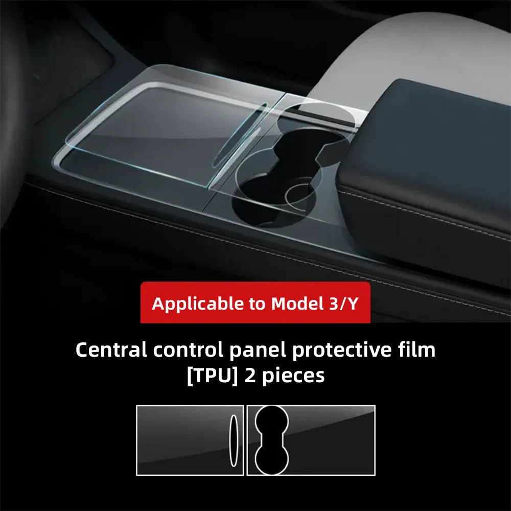 For Tesla Model 3/Y 2017-2023 TPU Car Central Control Panel Sticker Protective Film Front Rear Door Transparent Car Stickers
For Tesla Model 3/Y 2017-2023 TPU Car Central Control Panel Sticker Protective Film Front Rear Door Transparent Car Stickers