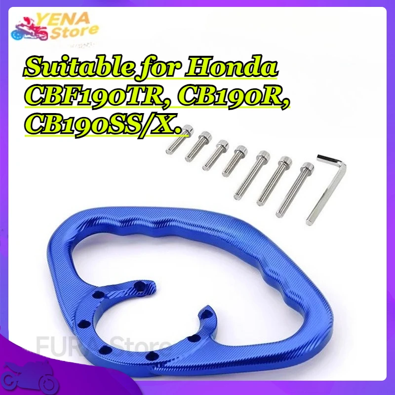 The rear passenger handlebar for the motorcycle handlebar tank is suitable for Honda CBF190TR, CB190R, CB190SS/X.
The rear passenger handlebar for the motorcycle handlebar tank is suitable for Honda CBF190TR, CB190R, CB190SS/X.