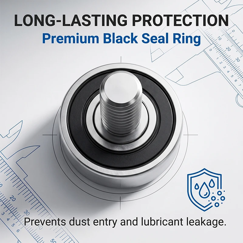 10pcs 15mm External Thread Ball Bearing Wheel 696ZZ JS69615-5C1L8M6 Metal Guide Pulley 15mm 3D Printers Robotics Bolt Bearing
10pcs 15mm External Thread Ball Bearing Wheel 696ZZ JS69615-5C1L8M6 Metal Guide Pulley 15mm 3D Printers Robotics Bolt Bearing