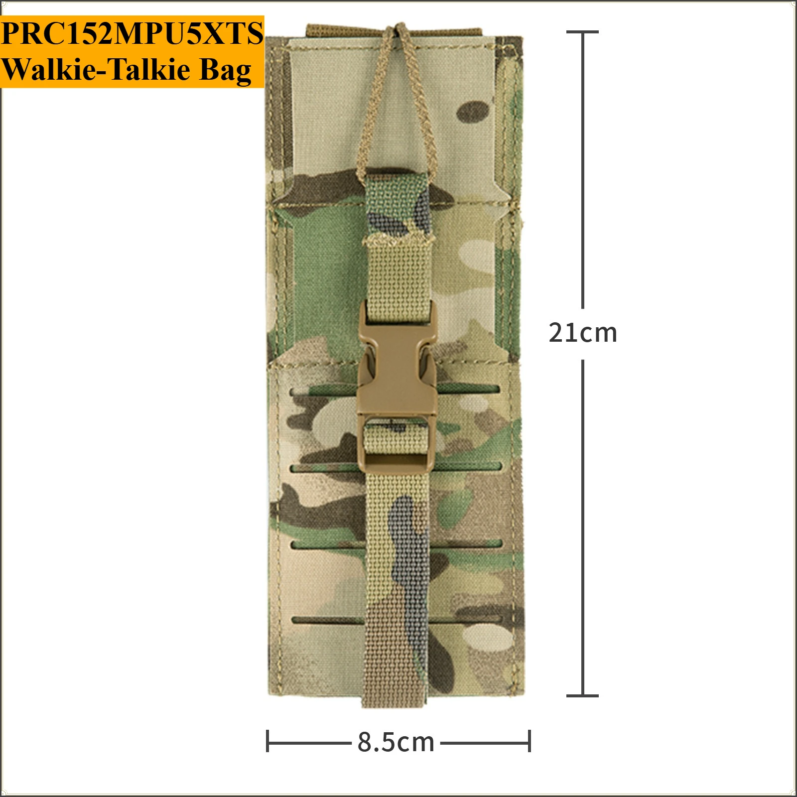 MK5 Universal Radio Storage Bag PRC152MPU5XTS Walkie-talkie Bag PH42 Wear-resistant and Breathable Pouch
MK5 Universal Radio Storage Bag PRC152MPU5XTS Walkie-talkie Bag PH42 Wear-resistant and Breathable Pouch