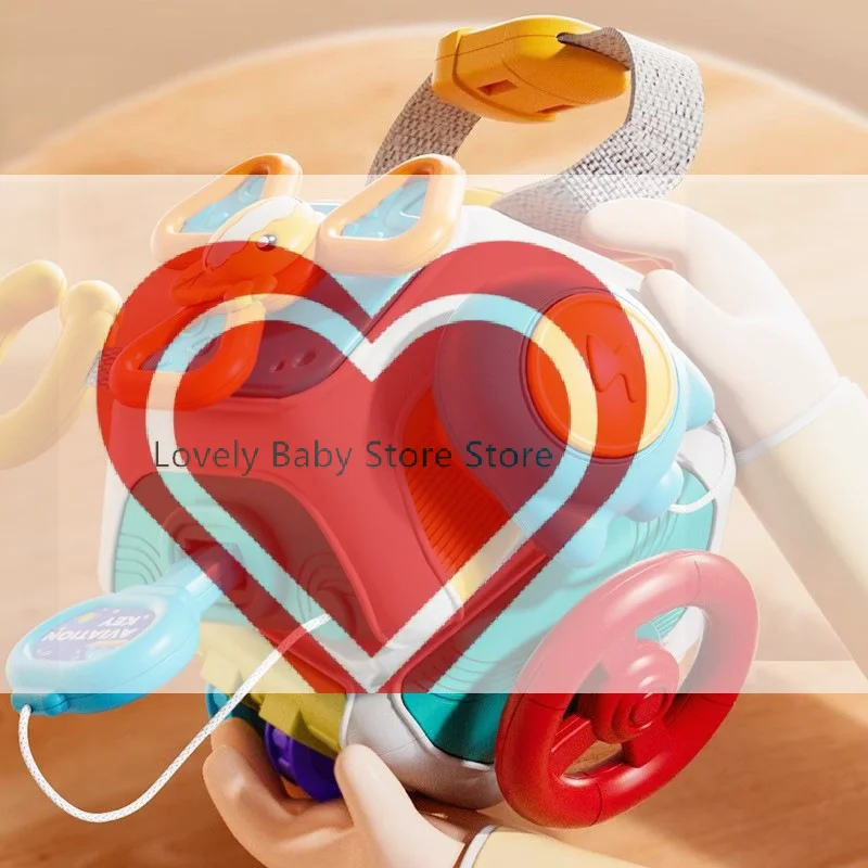 Baby Busy Board Cube Montessori Sensory Toys For Toddler Educational Learning Activities Travel Toy Lock Box Fine Motor Skill
Baby Busy Board Cube Montessori Sensory Toys For Toddler Educational Learning Activities Travel Toy Lock Box Fine Motor Skill