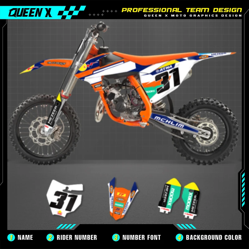 Queen X MOTOR для KTM SX85 2018-2024, наборы наклеек с графикой для мотоцикла, наборы для SX 85 2018 2019 2020 2021 2022 2023 2024
Queen X MOTOR для KTM SX85 2018-2024, наборы наклеек с графикой для мотоцикла, наборы для SX 85 2018 2019 2020 2021 2022 2023 2024