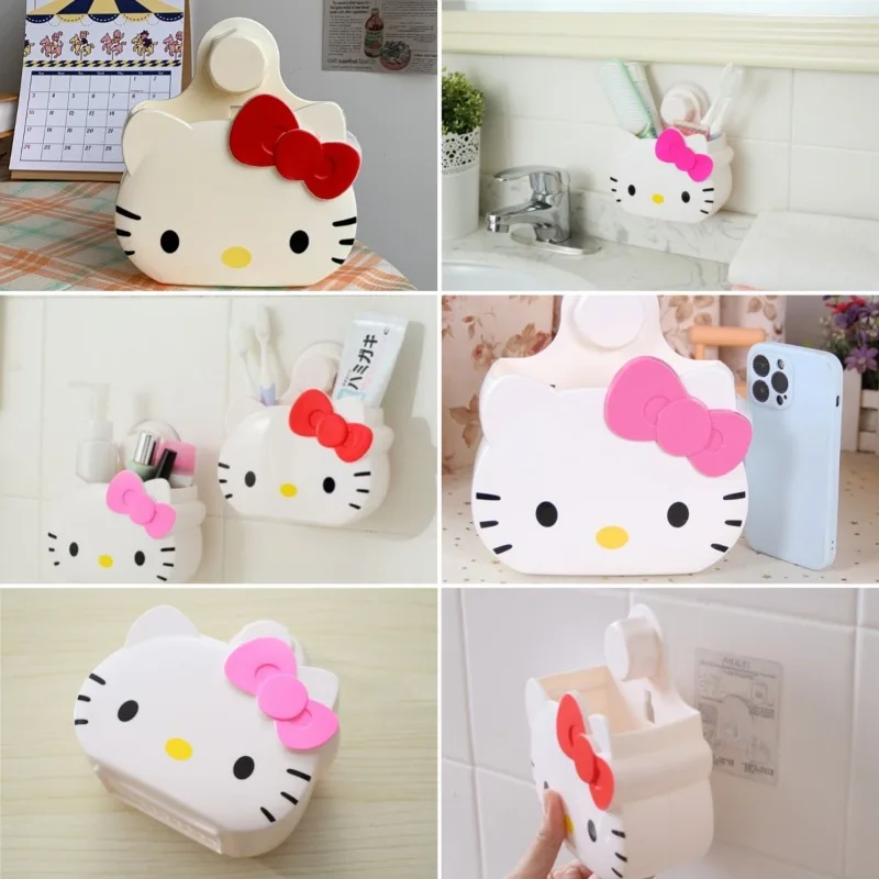 Sanrio Hello Kitty аниме детский держатель для зубных щеток подставка для ванной комнаты настенная полка для хранения без перфорации бытовые декоративные
Sanrio Hello Kitty аниме детский держатель для зубных щеток подставка для ванной комнаты настенная полка для хранения без перфорации бытовые декоративные