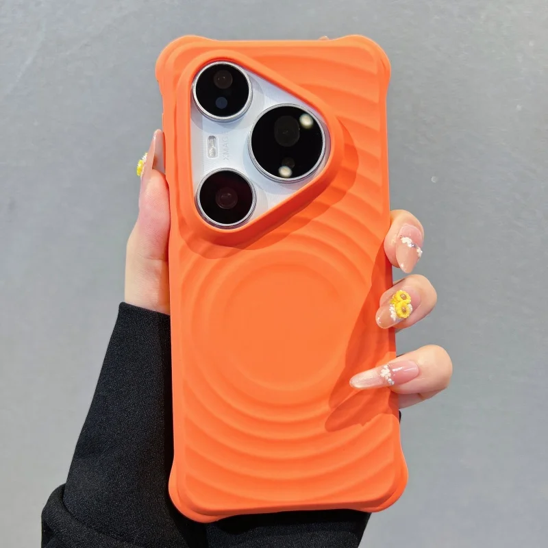 Ripple Wireless Charging Magnetic Liquid Silicone Phone Case For Huawei Pura 90 Pro Max 80 Pro, Shockproof Soft Skin Case Conque
Ripple Wireless Charging Magnetic Liquid Silicone Phone Case For Huawei Pura 90 Pro Max 80 Pro, Shockproof Soft Skin Case Conque