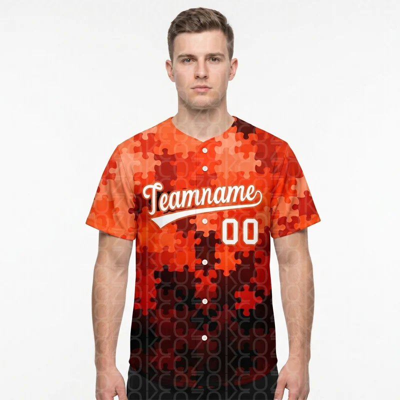Jigsaw Puzzle Baseball Jersey Men Women Short Sleeve Shirt 3D Printed Shirt Team Shirts Hip Hop Unisex Tops
Jigsaw Puzzle Baseball Jersey Men Women Short Sleeve Shirt 3D Printed Shirt Team Shirts Hip Hop Unisex Tops