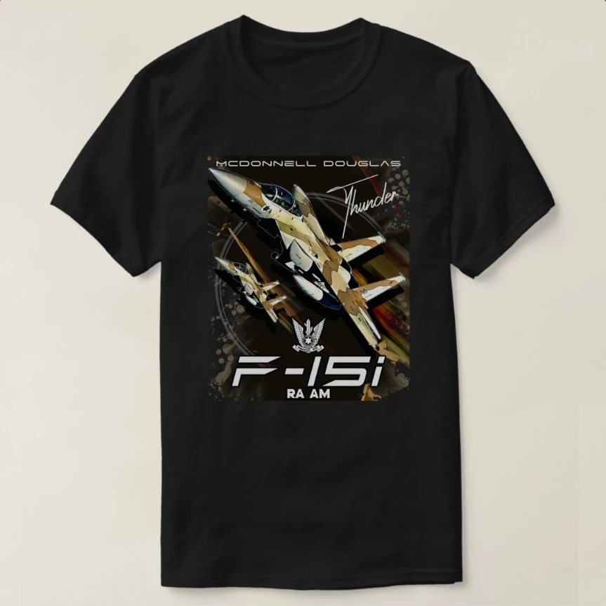 Israeli Air Force IAF F-15i Fighter Jet T-Shirt 100% Cotton O-Neck Short Sleeve Summer Casual Mens T-shirt Aviation Streetwear
Israeli Air Force IAF F-15i Fighter Jet T-Shirt 100% Cotton O-Neck Short Sleeve Summer Casual Mens T-shirt Aviation Streetwear