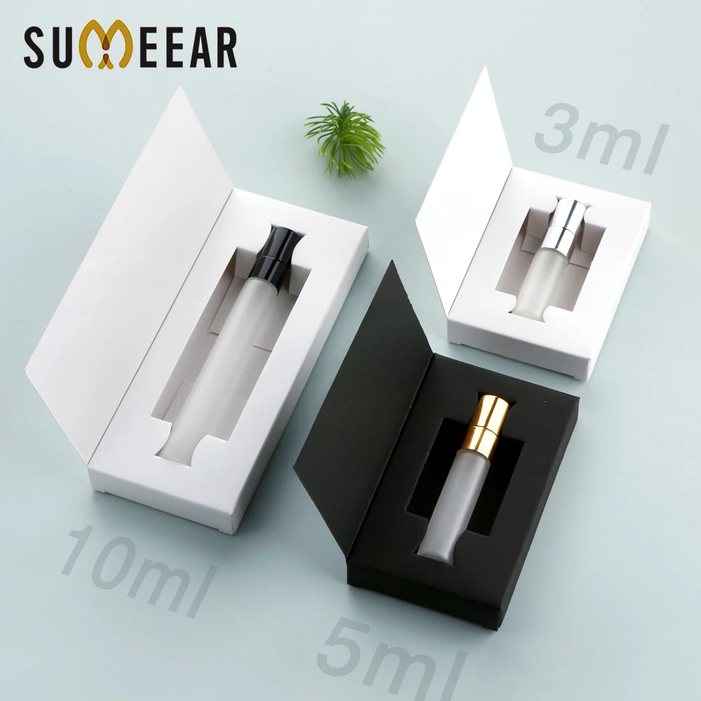 50PCS High-Quality 3/5/10ml Frosted Glass Perfume Spray Bottles, Reusable Sample Bottles, with Exquisite Packaging Boxes
50PCS High-Quality 3/5/10ml Frosted Glass Perfume Spray Bottles, Reusable Sample Bottles, with Exquisite Packaging Boxes