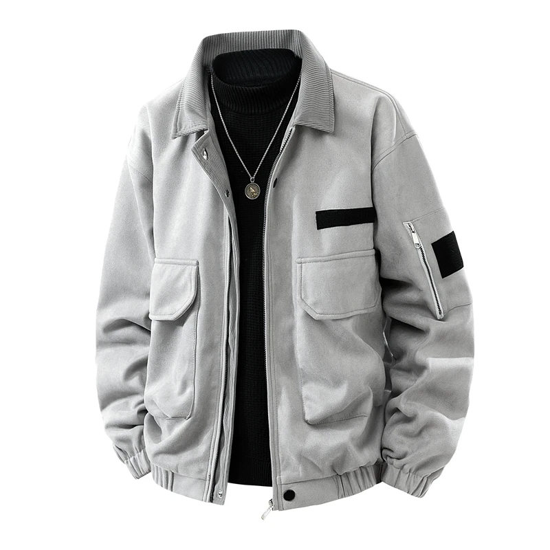 2026 Spring New Trend Flipping Collar Formal Fashionable Multi-Functional Party Colorful Double Jacket Air Layer Suede
2026 Spring New Trend Flipping Collar Formal Fashionable Multi-Functional Party Colorful Double Jacket Air Layer Suede