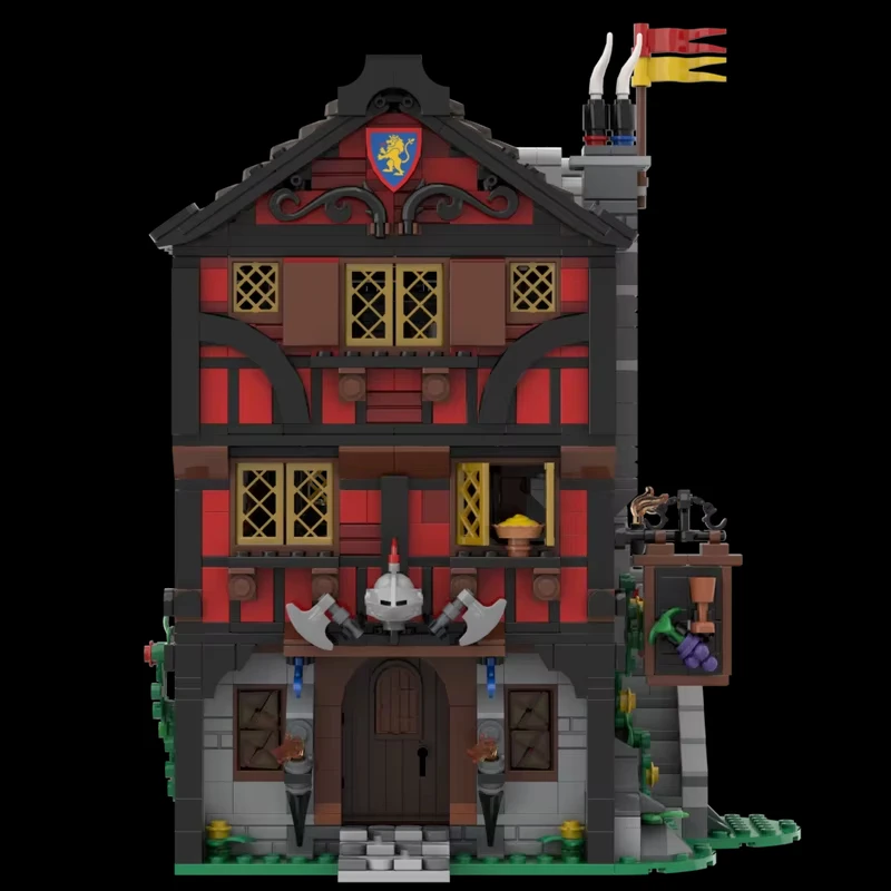 767 шт. MOC-10332 расширительный пакет ретро средневековый уличный город модель здания DIY сборка игрушки детский подарок для мальчика набор строительных блоков
767 шт. MOC-10332 расширительный пакет ретро средневековый уличный город модель здания DIY сборка игрушки детский подарок для мальчика набор строительных блоков
