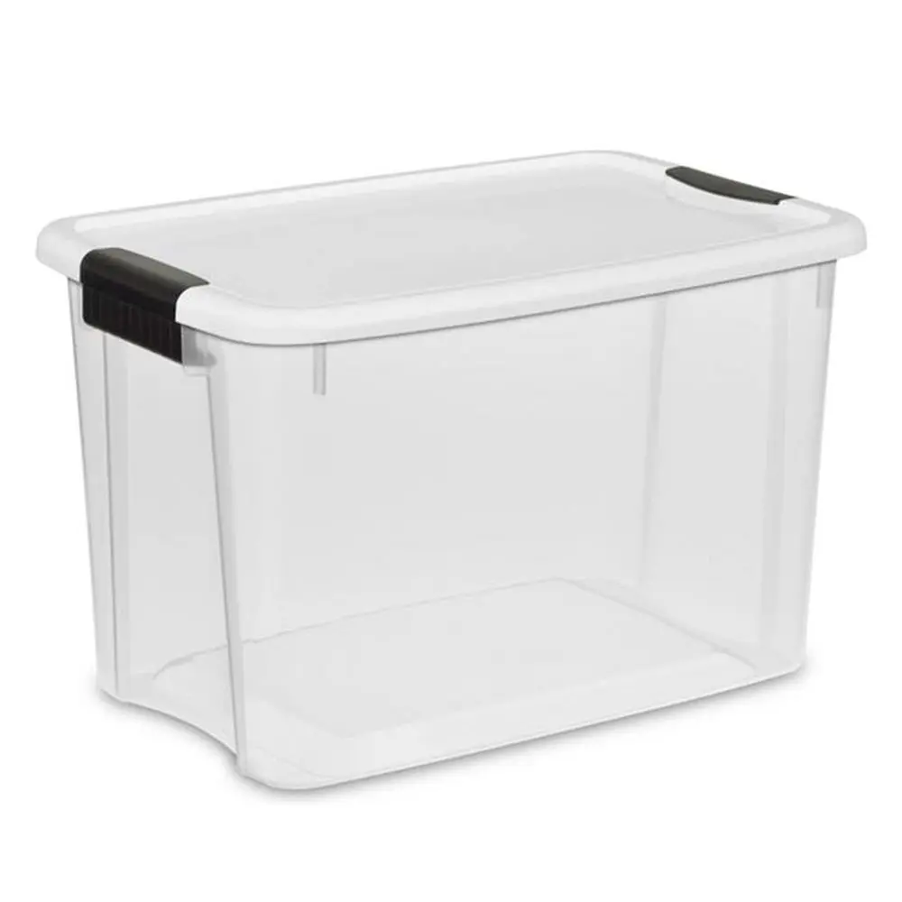 24Pack Ultra Latching Box, Storage Bins with Lids, Clear Plastic, 30 Quart HeavyDuty Organizing Containers for Closet, Bathroom
24Pack Ultra Latching Box, Storage Bins with Lids, Clear Plastic, 30 Quart HeavyDuty Organizing Containers for Closet, Bathroom