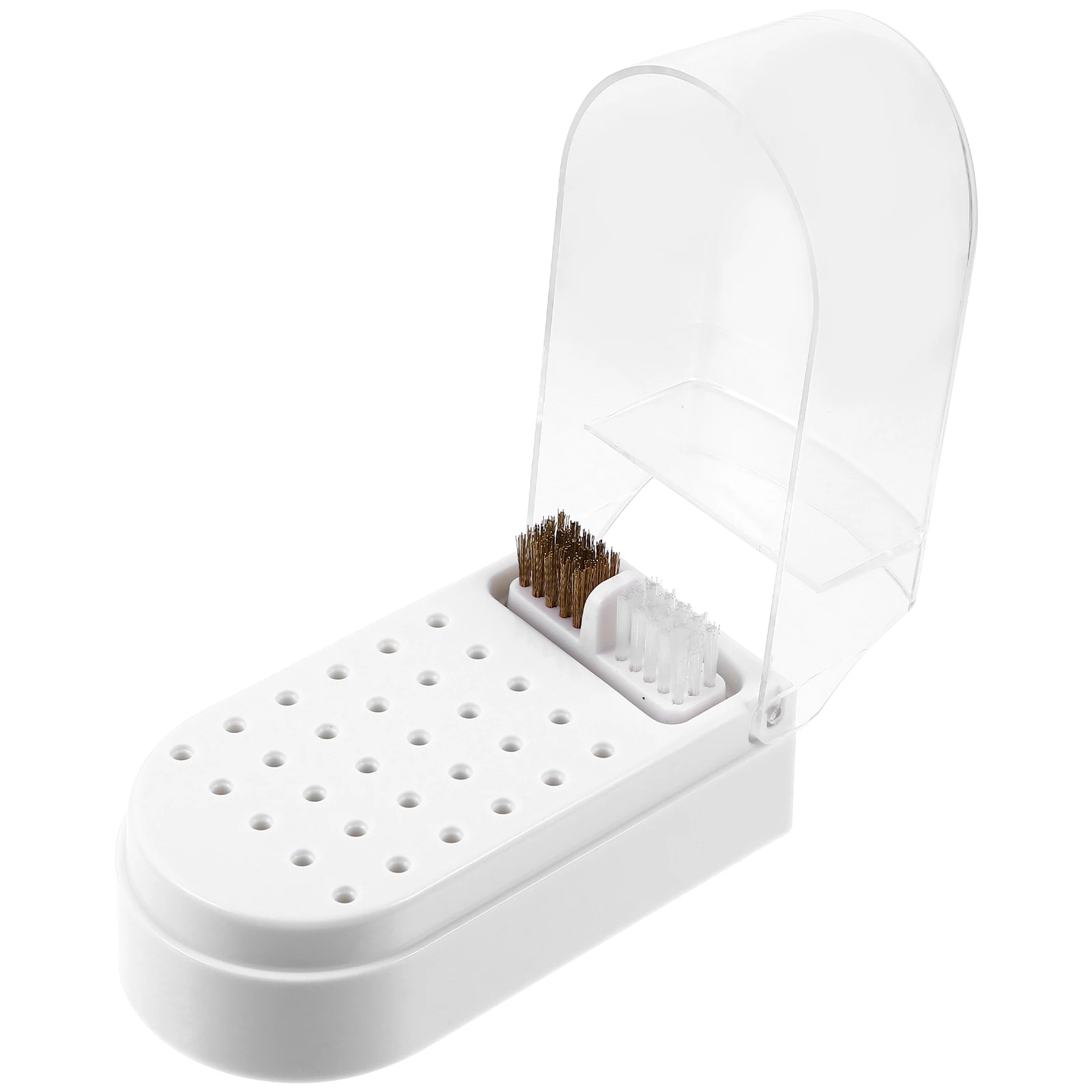 30 Holes Nail Drill Bits Storage Box Clear Acrylic Grinder Head Organizer Display Rack for Home Salon Plastic Manicure Tool Case
30 Holes Nail Drill Bits Storage Box Clear Acrylic Grinder Head Organizer Display Rack for Home Salon Plastic Manicure Tool Case