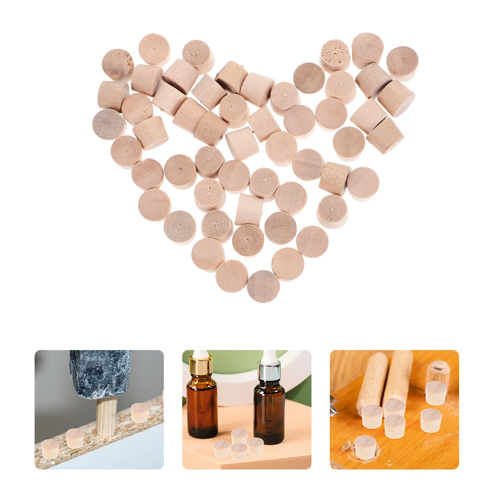 50 Pcs Cork Wood Caps Replacement Hole Plugs Hardwood Furniture Blanking Floor Diy Wooden
50 Pcs Cork Wood Caps Replacement Hole Plugs Hardwood Furniture Blanking Floor Diy Wooden