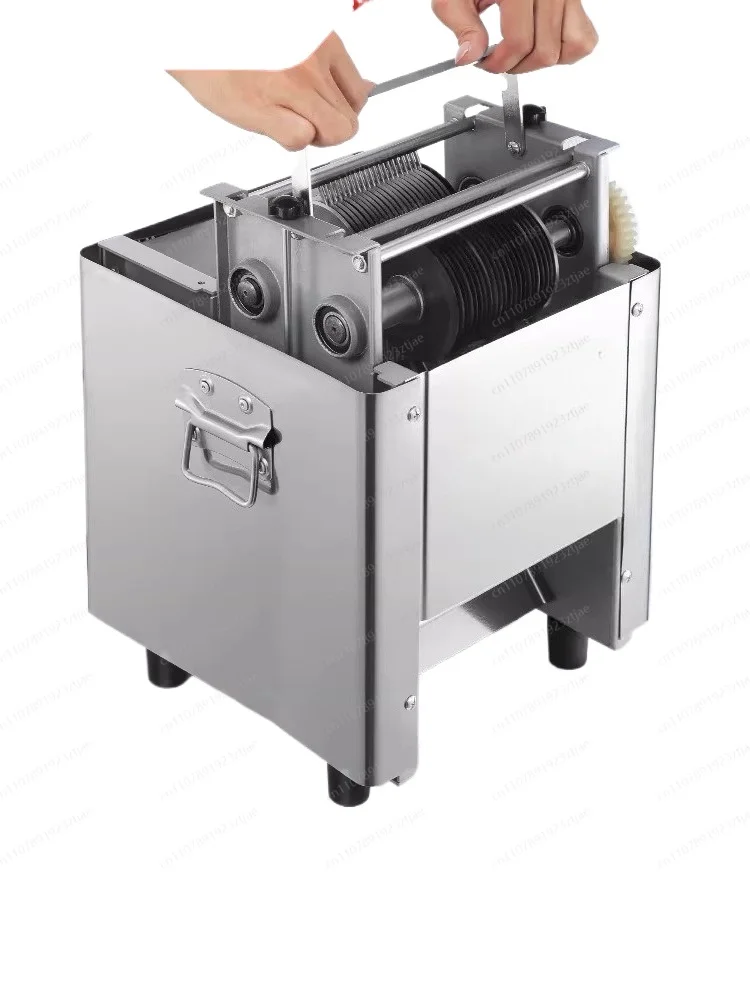 Резак для мяса, коммерческая электрическая измельчительная слайсер, бытовая автоматическая овощерезка, машина для резки кубиками мяса
Резак для мяса, коммерческая электрическая измельчительная слайсер, бытовая автоматическая овощерезка, машина для резки кубиками мяса