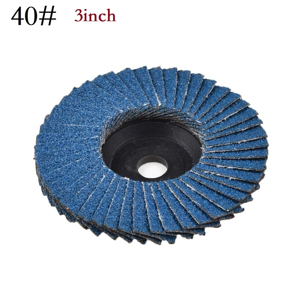 1Pc 3 Inch Grinding Wheel Flap Disc Zirconium Corundum 40/60 Grit Angle Grinder Accessories For Carbon Steel Alloy Steel
1Pc 3 Inch Grinding Wheel Flap Disc Zirconium Corundum 40/60 Grit Angle Grinder Accessories For Carbon Steel Alloy Steel