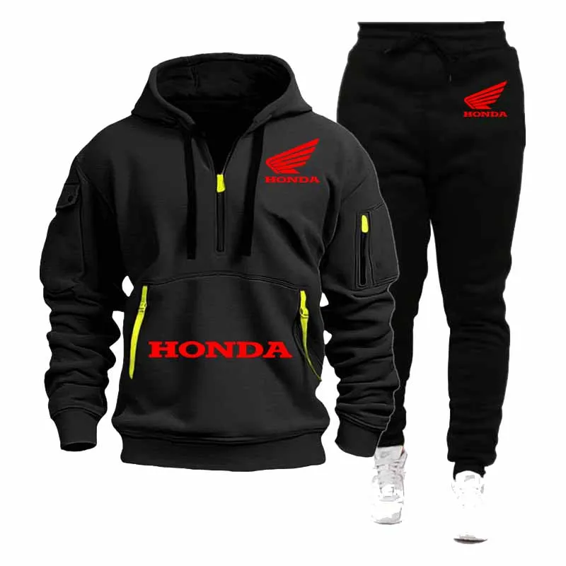 2026 honda Logo Men's sportswear for autumn and winter, featuring zipped pockets. Includes casual sportswear, pullover shirts, j
2026 honda Logo Men's sportswear for autumn and winter, featuring zipped pockets. Includes casual sportswear, pullover shirts, j