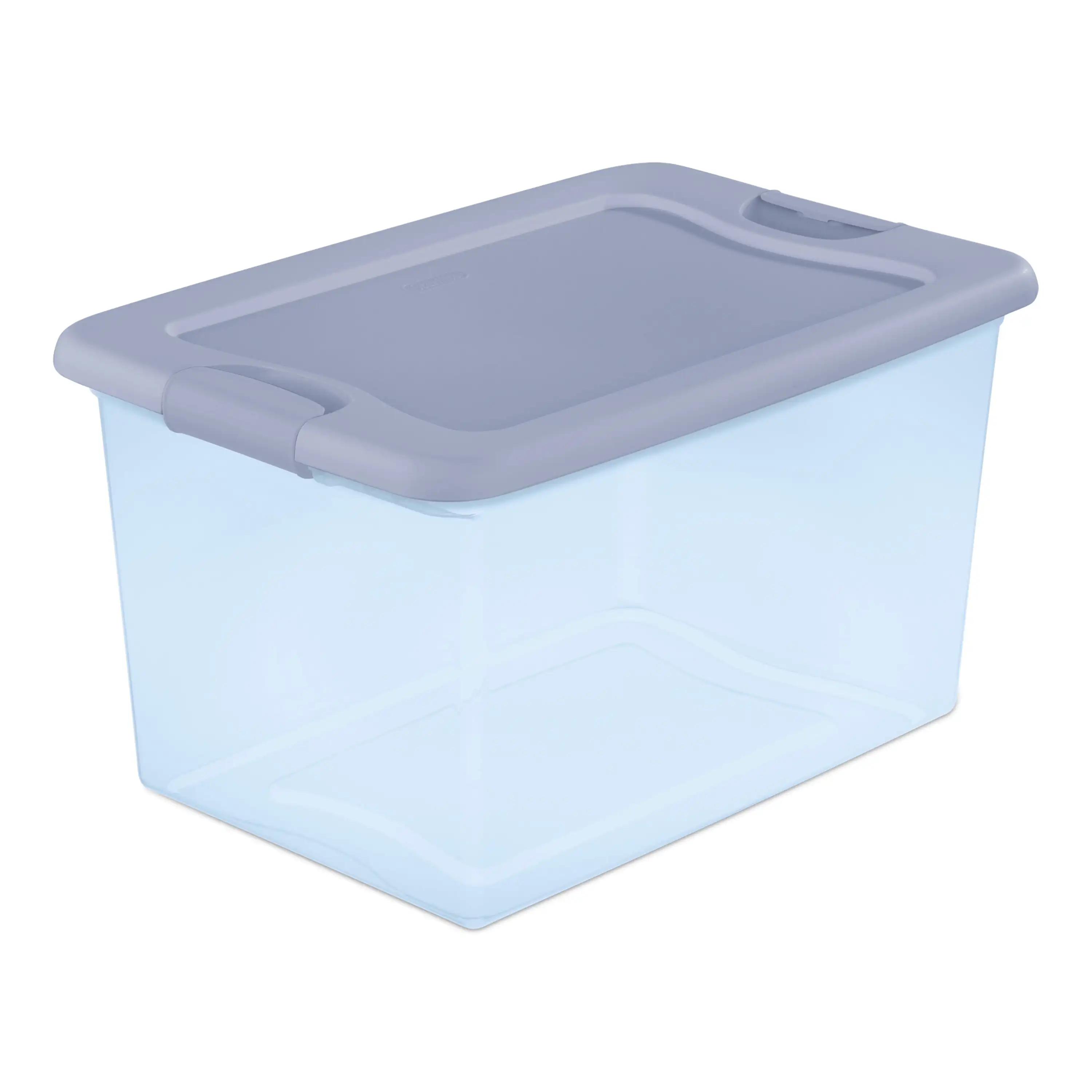 64 Qt. Latching Box Plastic, Blue Tint, 23 3/4" x 16" x 13 1/2",64 Qt Latching Box is ideal for storing clothing, blankets
64 Qt. Latching Box Plastic, Blue Tint, 23 3/4" x 16" x 13 1/2",64 Qt Latching Box is ideal for storing clothing, blankets
