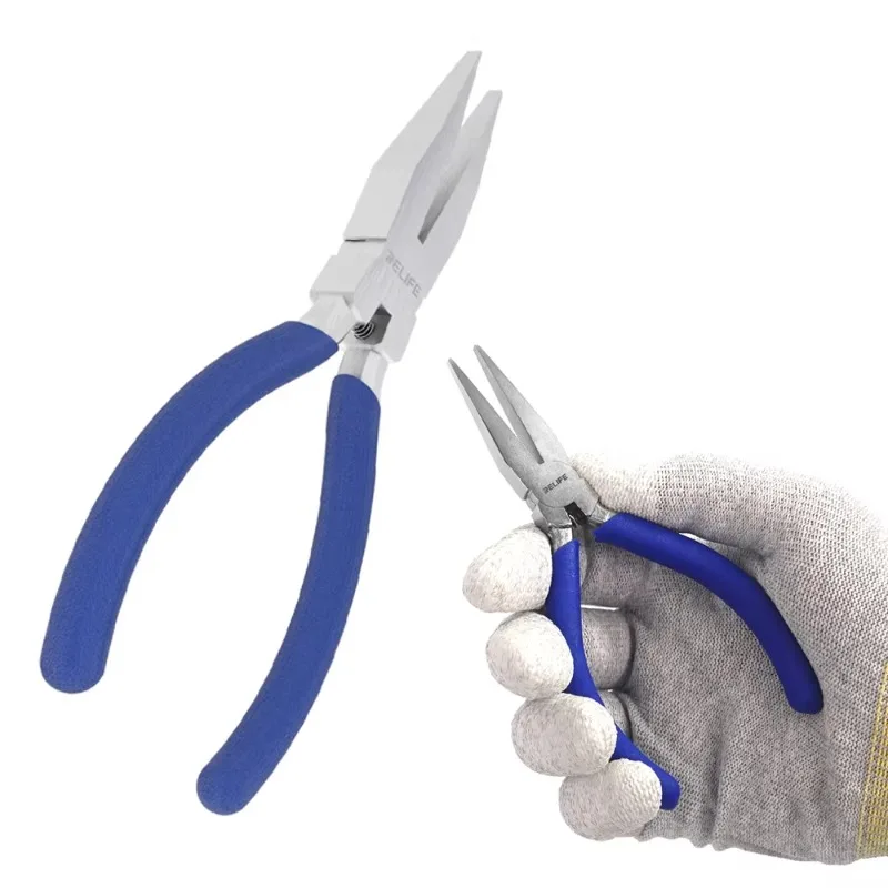 Relife RL-111 Промышленные 5-дюймовые беззубые плоскогубцы для ремонта мобильных телефонов Беззубые губки для плоскогубцев с плоским носом
Relife RL-111 Промышленные 5-дюймовые беззубые плоскогубцы для ремонта мобильных телефонов Беззубые губки для плоскогубцев с плоским носом