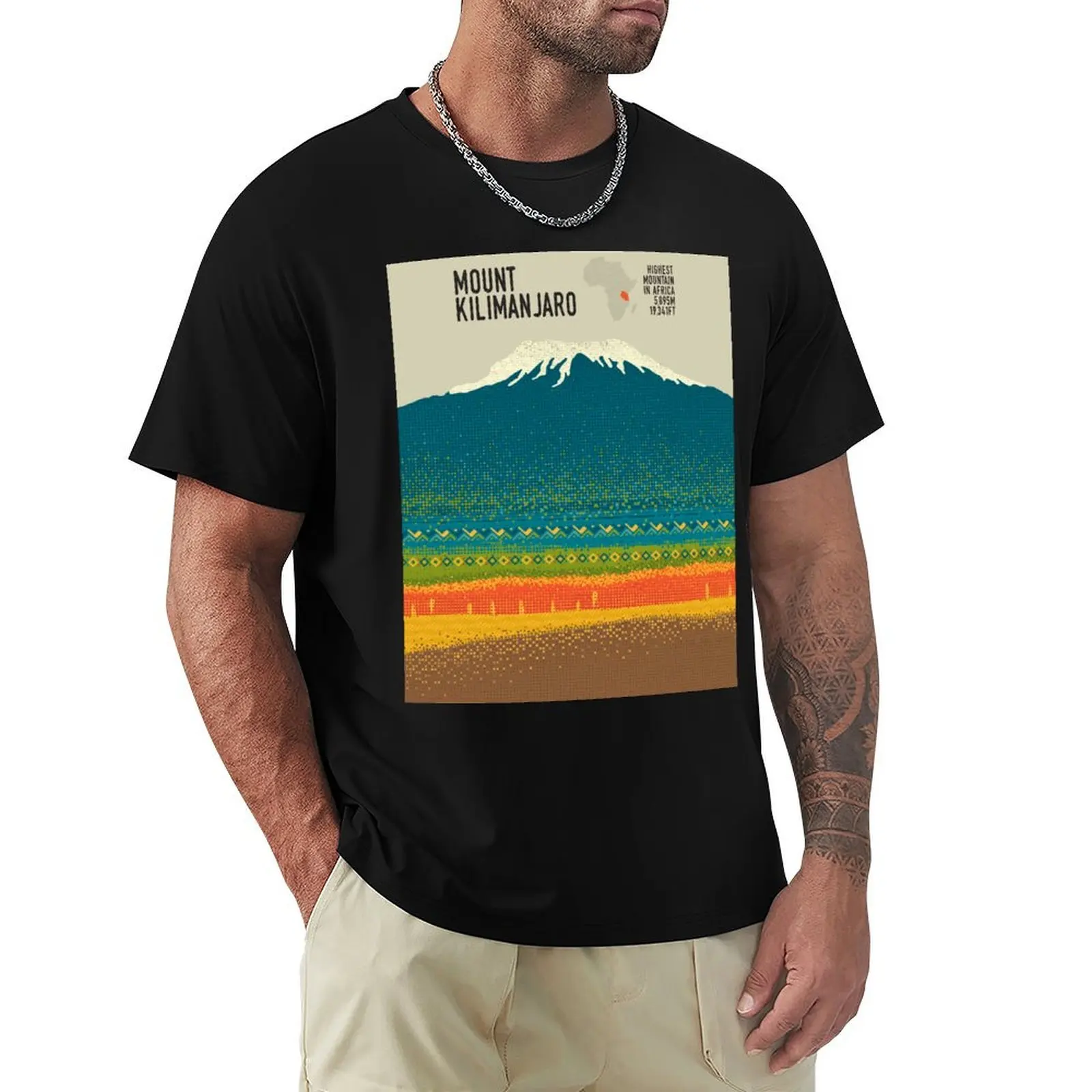Mount Kilimanjaro T-Shirt animal prinfor boys oversize t-shirts man boys animal print T-shirts for men cotton
Mount Kilimanjaro T-Shirt animal prinfor boys oversize t-shirts man boys animal print T-shirts for men cotton