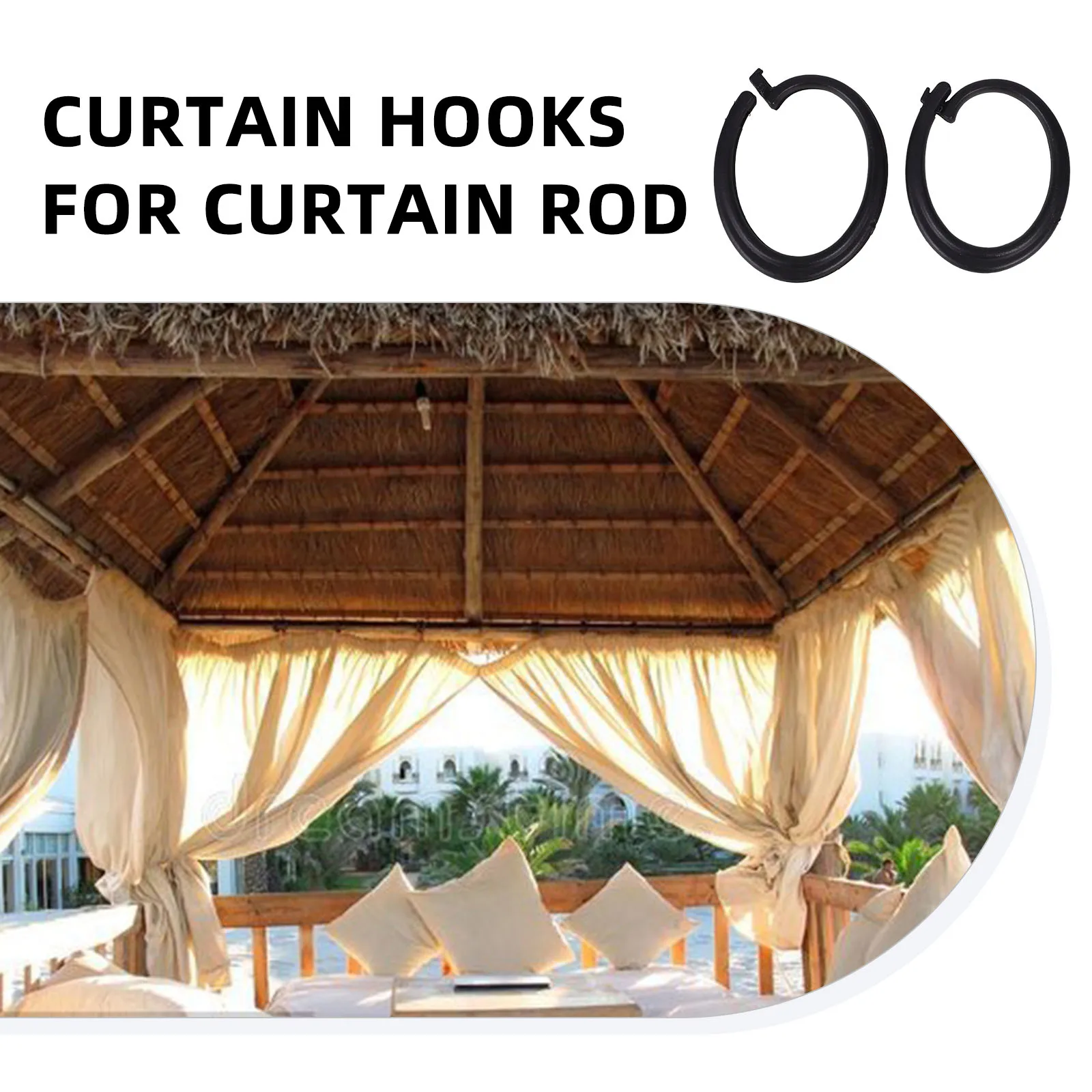 Sturdy Weather Resistant Tent Sunshade Universal Outdoor Gazebo Hanging Plastic Camping Lightweight Compact Curtain Holders
Sturdy Weather Resistant Tent Sunshade Universal Outdoor Gazebo Hanging Plastic Camping Lightweight Compact Curtain Holders