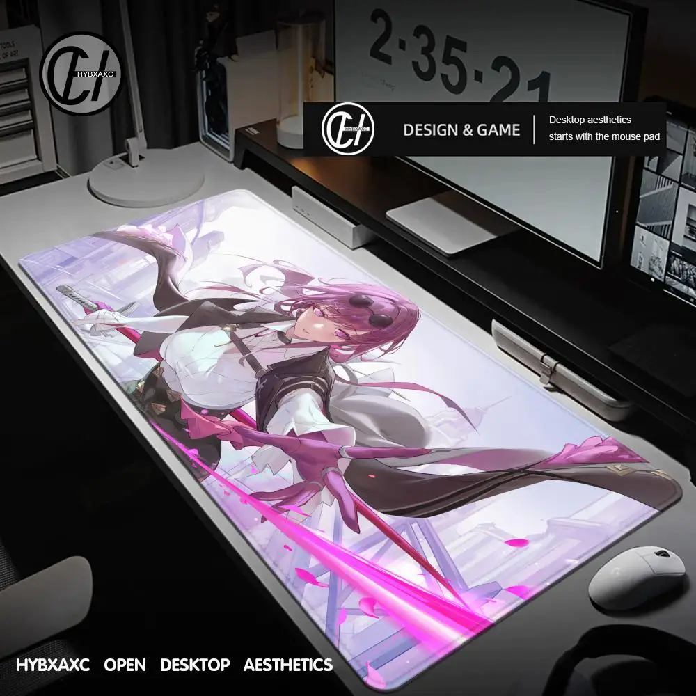 game Honkai Star Rail Kafka girl XXL Large mouse pad Computer Laptop Non-slip Office Keyboard Mats Desk Mat mousepad
game Honkai Star Rail Kafka girl XXL Large mouse pad Computer Laptop Non-slip Office Keyboard Mats Desk Mat mousepad