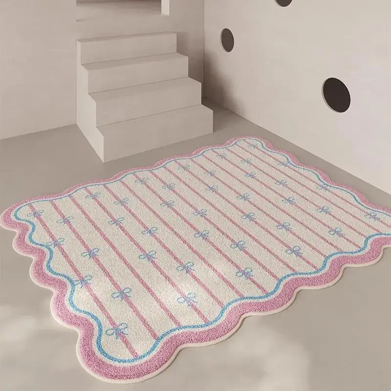 VIKAMA Living Room Carpet Cream Style Girl Room Decoration Children's Bedroom Carpet Cloakroom Tatami Floor Mat Home Decoration
VIKAMA Living Room Carpet Cream Style Girl Room Decoration Children's Bedroom Carpet Cloakroom Tatami Floor Mat Home Decoration
