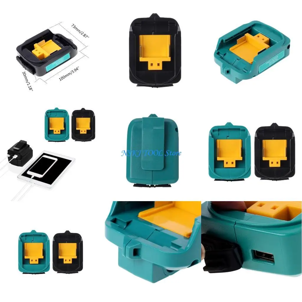 L8RC USB Charging Adapter For ADP05 BL1815 BL1830 BL1840 BL1850 1415 14.8-18V
L8RC USB Charging Adapter For ADP05 BL1815 BL1830 BL1840 BL1850 1415 14.8-18V