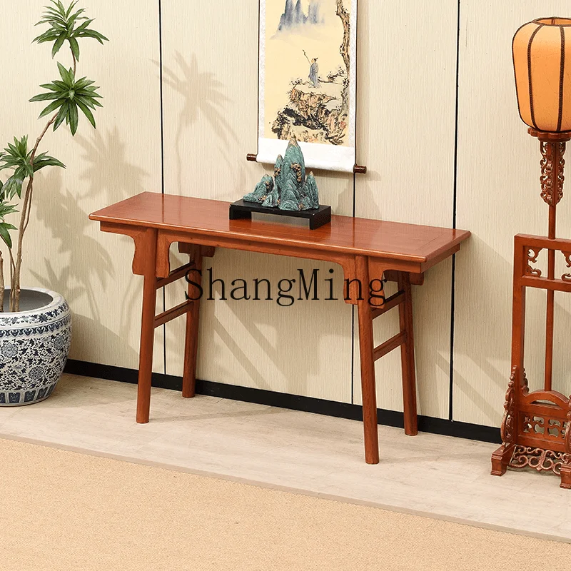 FG mahogany furniture rosewood strip case new Chinese wood flat head case entrance zen table
FG mahogany furniture rosewood strip case new Chinese wood flat head case entrance zen table
