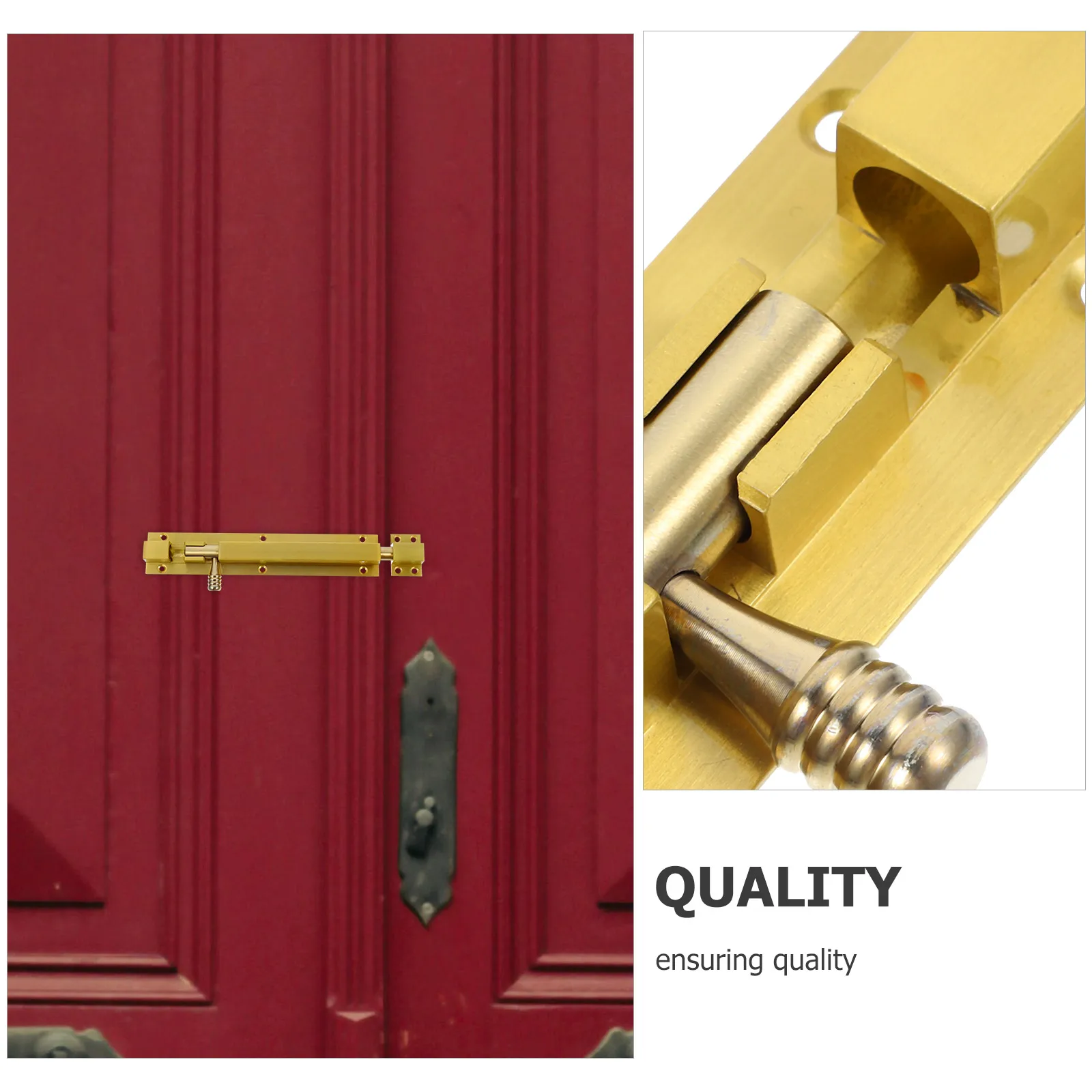 Aluminum Alloy Anti theft Durable Slide Lock Door Latch Bold Bolt Use Long Term Not Deform Easy Install Kitchen Toilet
Aluminum Alloy Anti theft Durable Slide Lock Door Latch Bold Bolt Use Long Term Not Deform Easy Install Kitchen Toilet