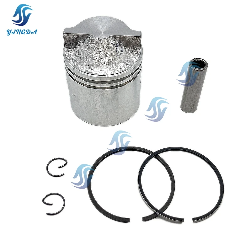 Marine Piston Kit Assy Ring Set(50MM ) 6E0-11631 for Yamaha 4HP 5HP 2-Stroke 6E0-11631-00 Outboard part
Marine Piston Kit Assy Ring Set(50MM ) 6E0-11631 for Yamaha 4HP 5HP 2-Stroke 6E0-11631-00 Outboard part