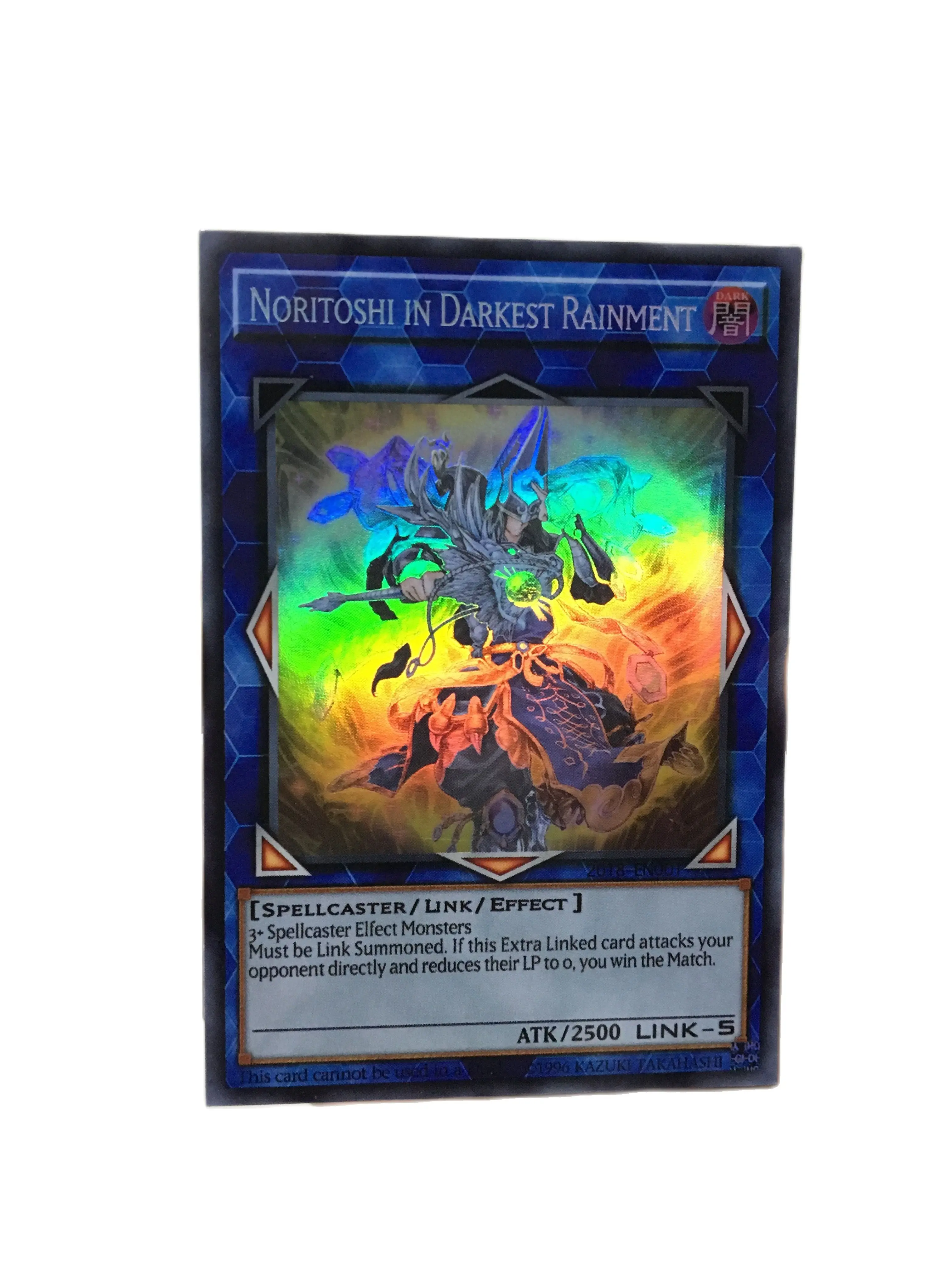 Yu Gi Oh World Congress 2018 Prize Card Black-Clothed Swordsman DIY Face Flash Hobby Collection Game Anime Card
Yu Gi Oh World Congress 2018 Prize Card Black-Clothed Swordsman DIY Face Flash Hobby Collection Game Anime Card