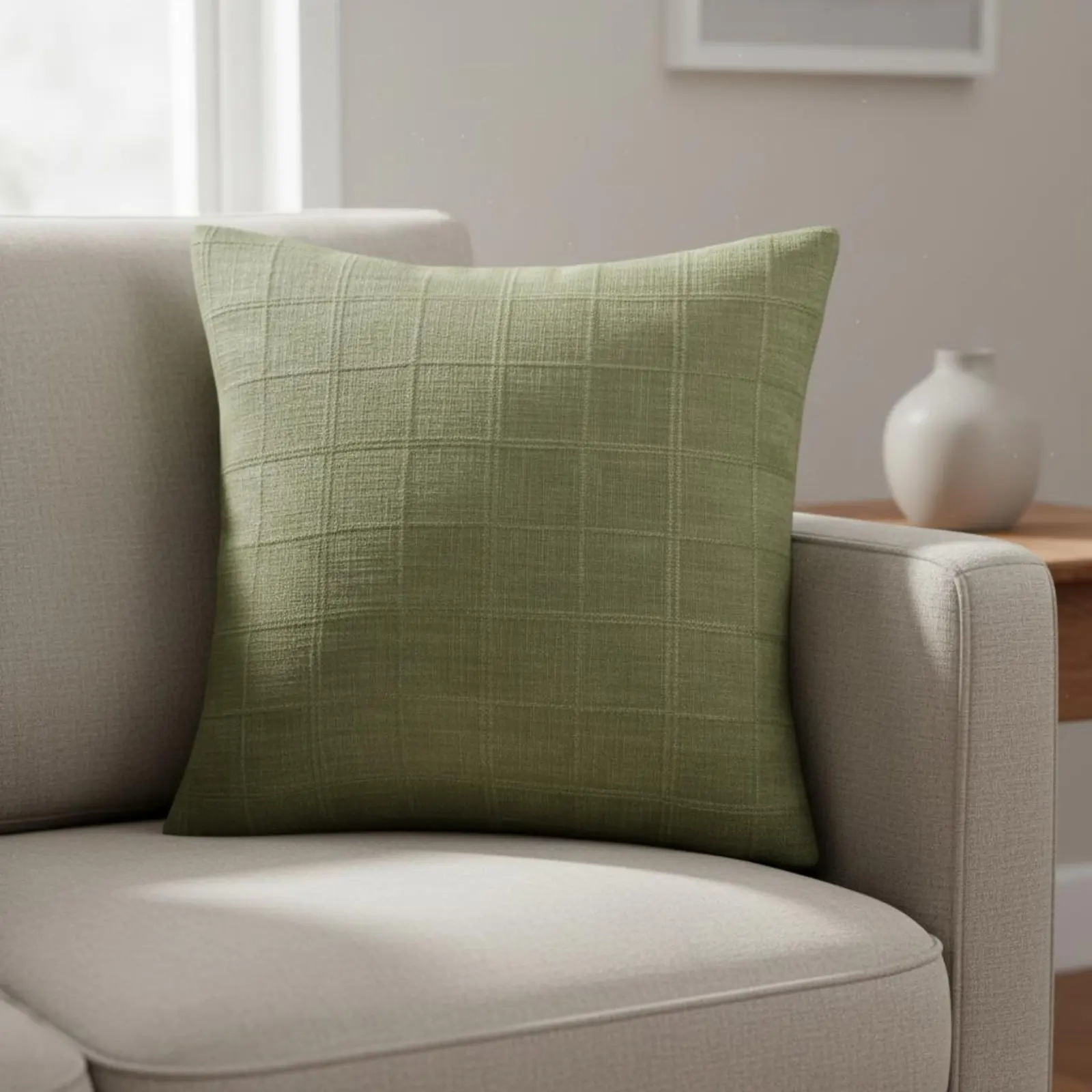 Linen Plaid Pillow Cover Neutral Tones Check Pillow Cover Farmhouse Cushion Case Machine Washable Home Decor Long-Lasting
Linen Plaid Pillow Cover Neutral Tones Check Pillow Cover Farmhouse Cushion Case Machine Washable Home Decor Long-Lasting