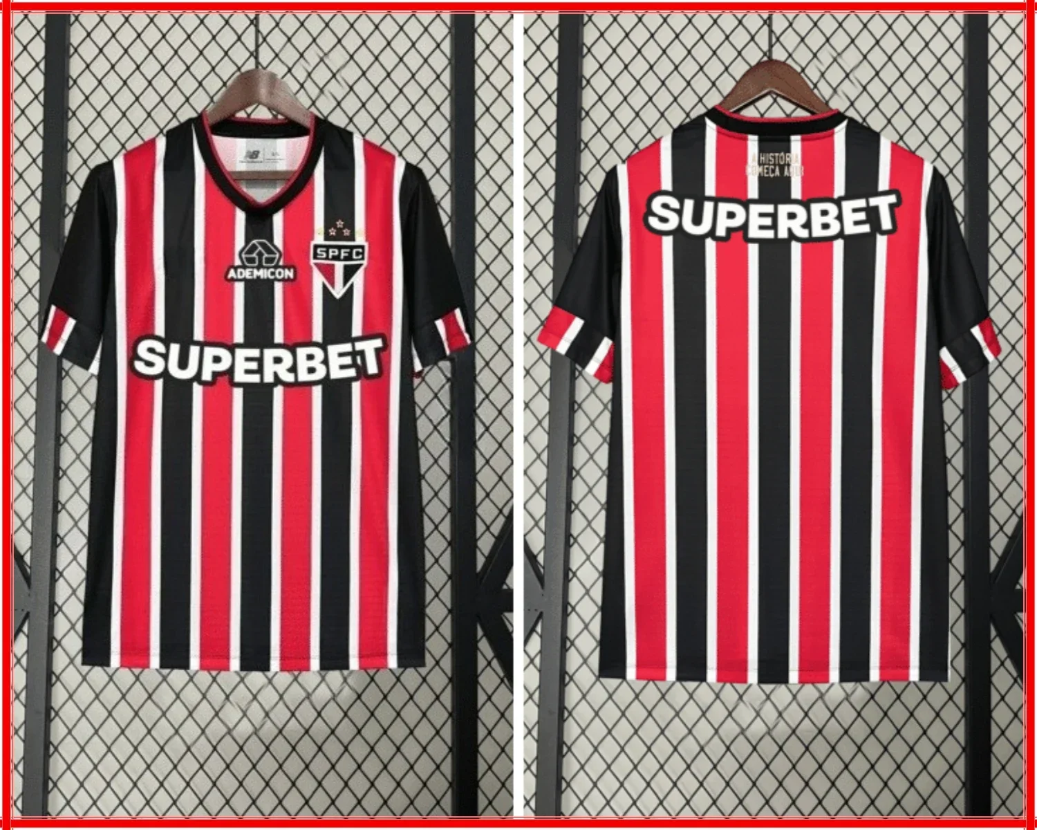 2025 Новая крутая футболка в стиле ретро с 3D-принтом, Джерси Sao Paulo Special 24/25 Away — Джерси Fan Edition, повседневный спортивный комплект
2025 Новая крутая футболка в стиле ретро с 3D-принтом, Джерси Sao Paulo Special 24/25 Away — Джерси Fan Edition, повседневный спортивный комплект