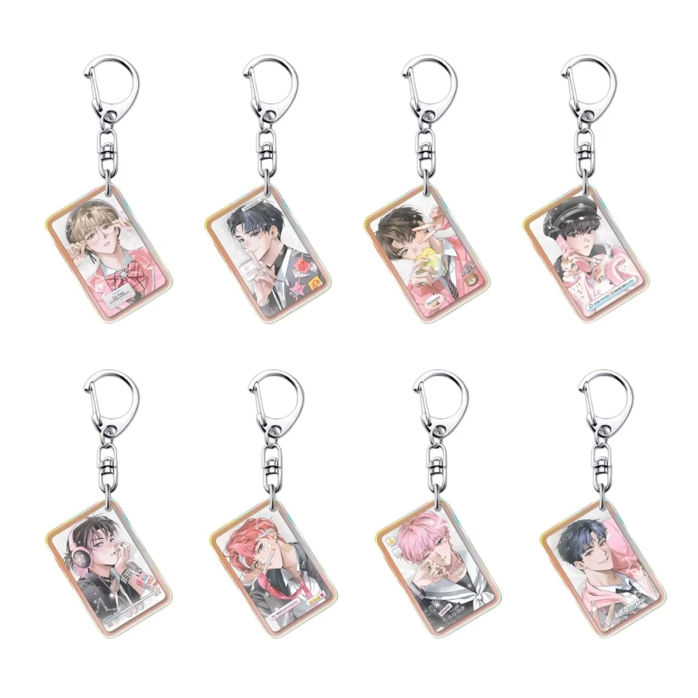 6CM Korean comic Debut or Die Keychain Cute Figures Acrylic Key Chain Ring Holder Otaku Gift School Bag Charm Accessories
6CM Korean comic Debut or Die Keychain Cute Figures Acrylic Key Chain Ring Holder Otaku Gift School Bag Charm Accessories