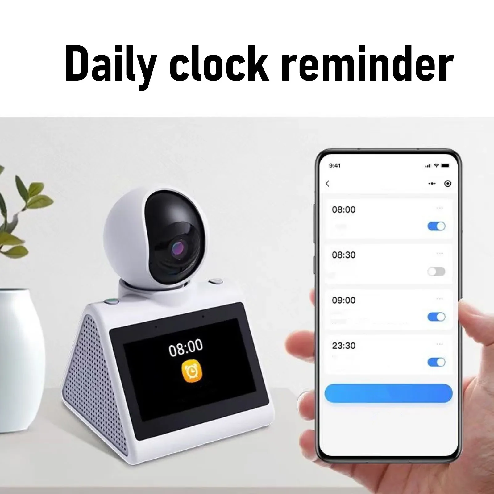 Video Calling Smart Camera Video Calling Smart Camera with HD Screen 2 Way One Click Call Indoor 2K Security Camera
Video Calling Smart Camera Video Calling Smart Camera with HD Screen 2 Way One Click Call Indoor 2K Security Camera