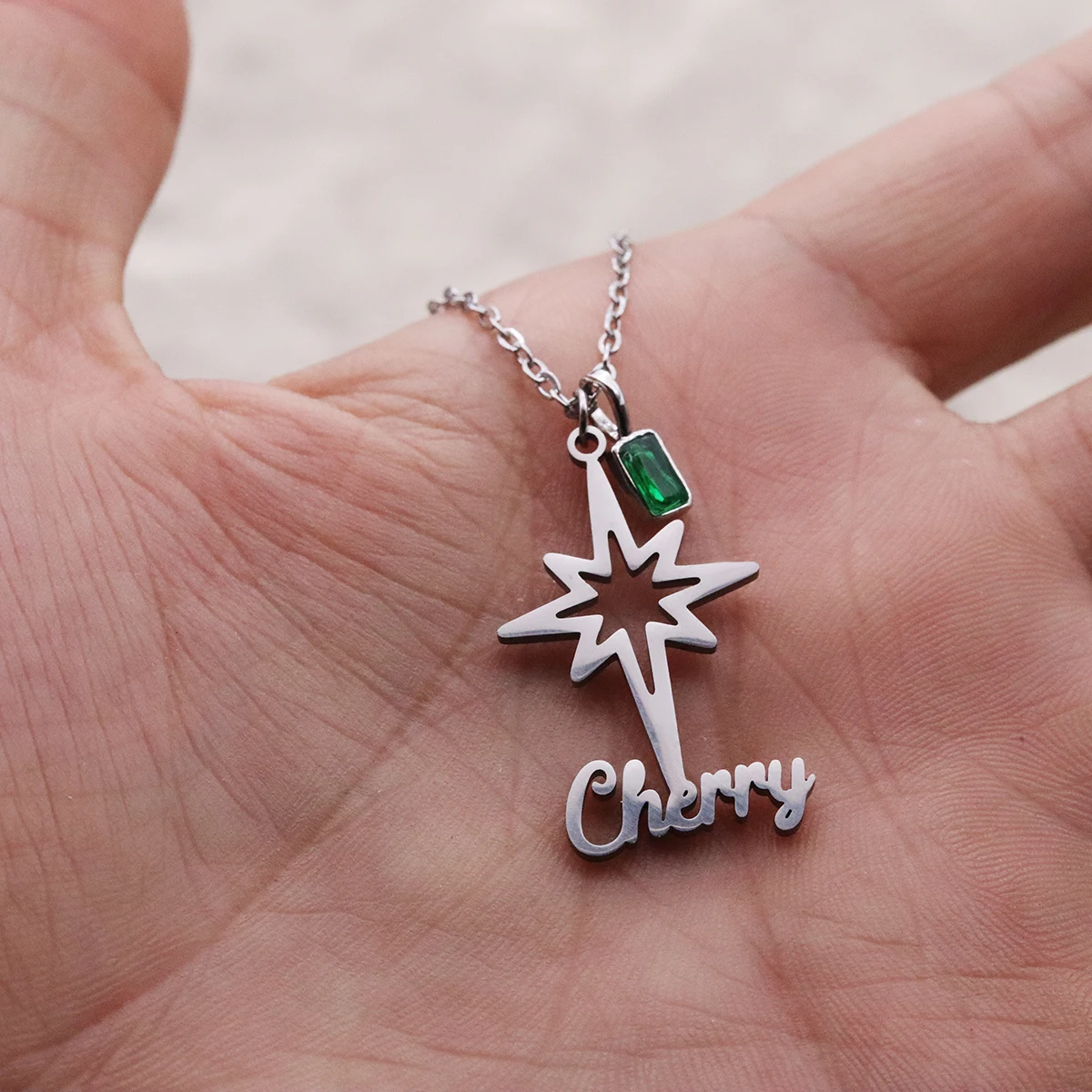 Chandler Custom Name North Star Pendant Necklace for Women Stainless Steel Minimalist Choker Fashion Jewelry Clavicle Chain Gift
Chandler Custom Name North Star Pendant Necklace for Women Stainless Steel Minimalist Choker Fashion Jewelry Clavicle Chain Gift