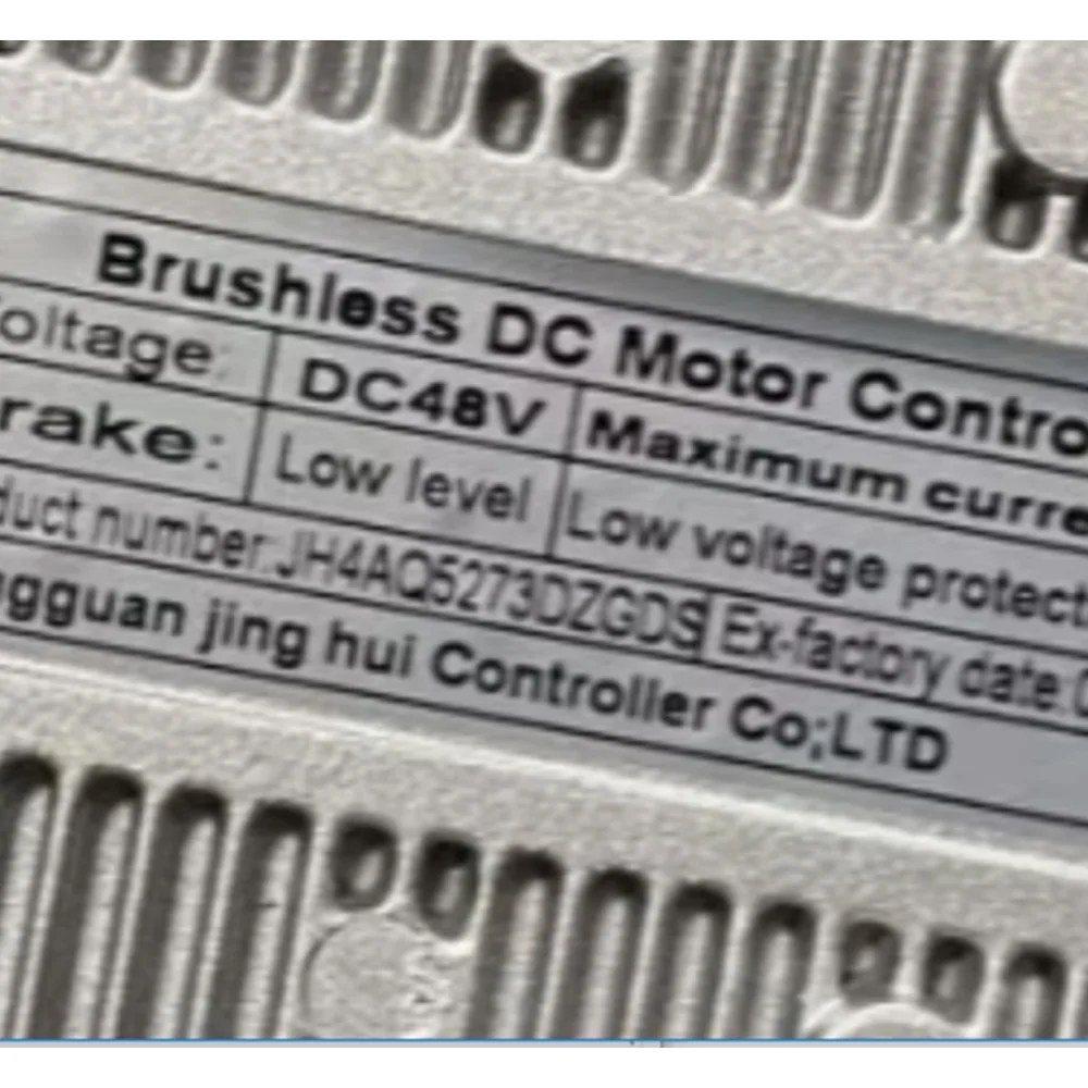 JH4AQ5273DZGDS Brushless Motor Controller 48V 23A Lithium-Ion Sine Wave E-Bike Speed Controller Suitable for Electric Bicycles
JH4AQ5273DZGDS Brushless Motor Controller 48V 23A Lithium-Ion Sine Wave E-Bike Speed Controller Suitable for Electric Bicycles