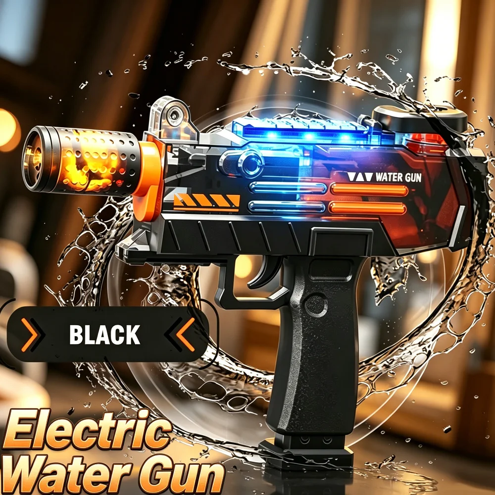 Electric Flamethrower Water Gun Toy High-Power Full Automatic Water Shooter Outdoor Games for Kids Adults Summer Fun Toys Gifts
Electric Flamethrower Water Gun Toy High-Power Full Automatic Water Shooter Outdoor Games for Kids Adults Summer Fun Toys Gifts
