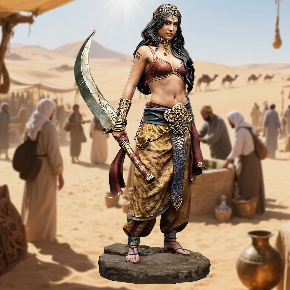 1:16 Zahiri - Unpainted Fantasy Warrior Resin Model Kit | A952 Artisan-Crafted Mythos Collectible
1:16 Zahiri - Unpainted Fantasy Warrior Resin Model Kit | A952 Artisan-Crafted Mythos Collectible