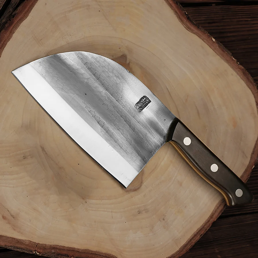 6.9 Inch Chopper Knife Handmade Forged Steel Blade Wood Handle Butcher Chop Cleaver Slicing Kitchen Knife Meat And Poultry Tools
6.9 Inch Chopper Knife Handmade Forged Steel Blade Wood Handle Butcher Chop Cleaver Slicing Kitchen Knife Meat And Poultry Tools