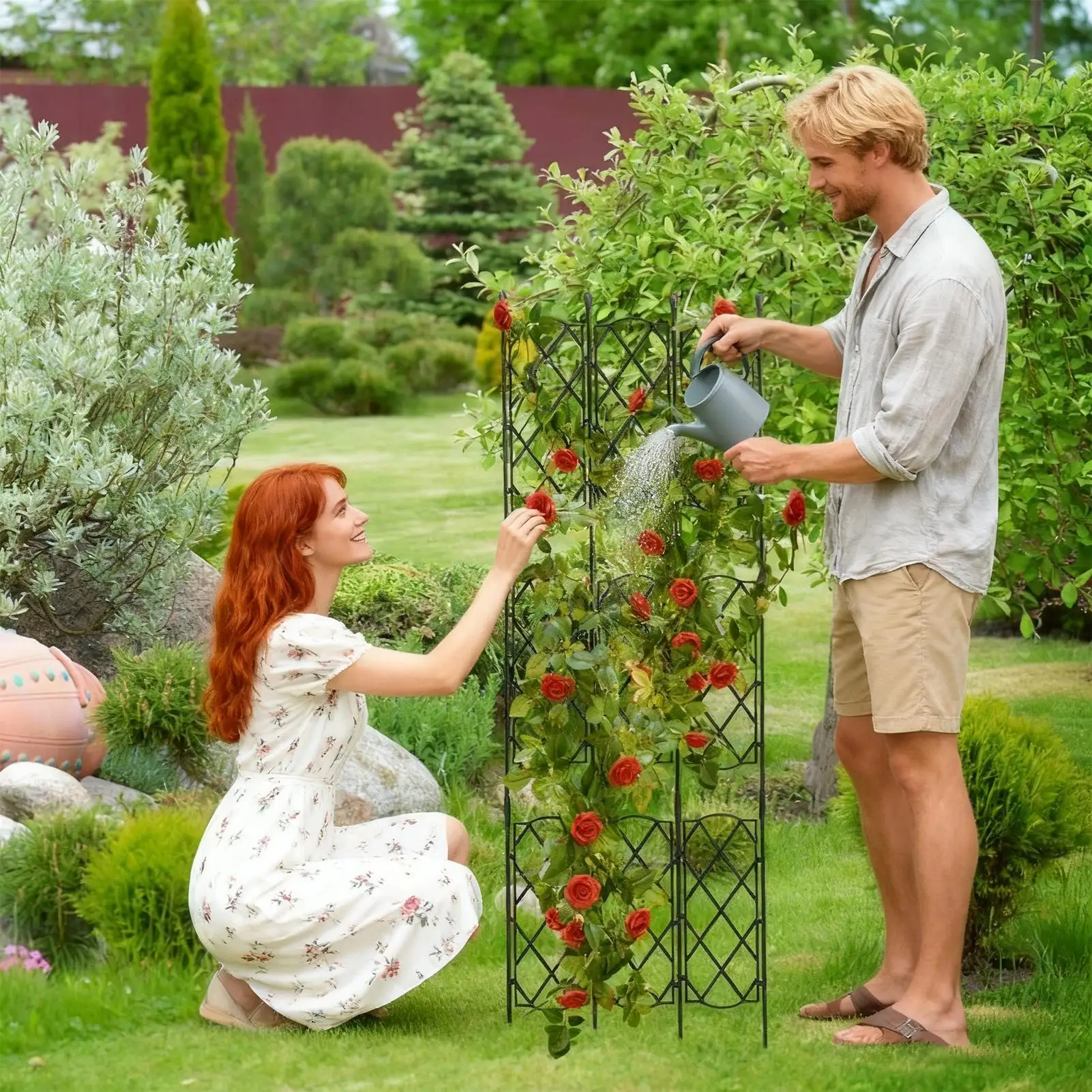 Trellis For Potted Plants Climbing Detachable Cucumber Growing Obelisk Garden Trellis For Climbing Plants For Balcony Terrace
Trellis For Potted Plants Climbing Detachable Cucumber Growing Obelisk Garden Trellis For Climbing Plants For Balcony Terrace