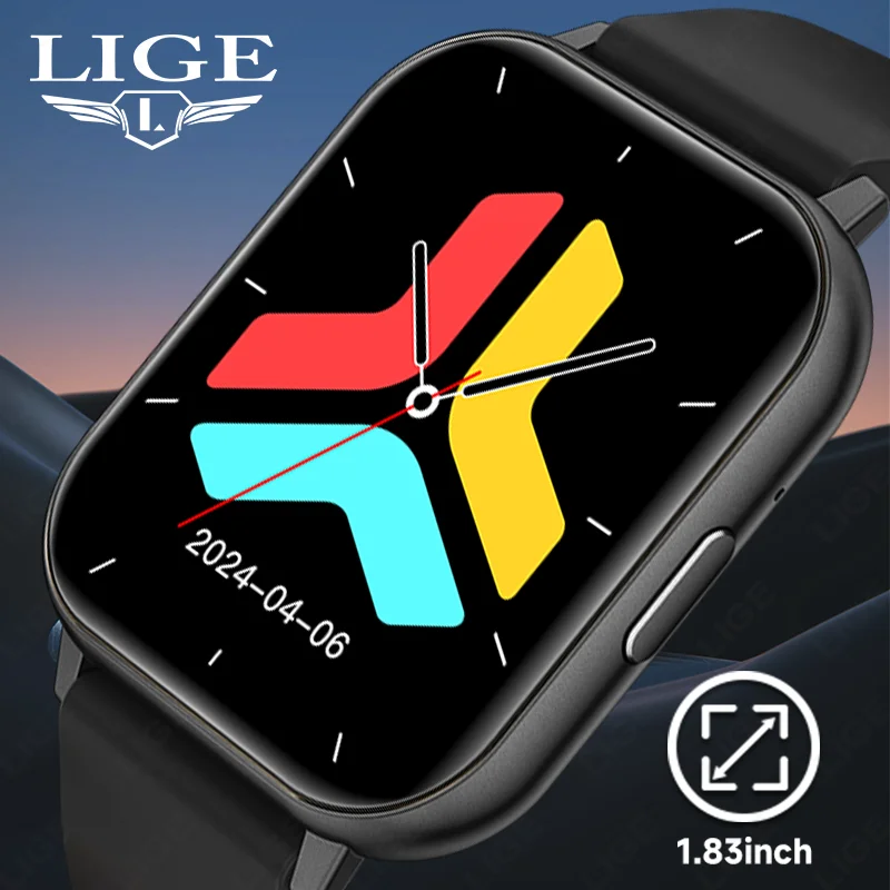 New Smart Watch Full Touch Custom Dial Heart Rate Sleep Health Monitor Waterproof Watches Sport Fitness Smartwatch for Men Women
New Smart Watch Full Touch Custom Dial Heart Rate Sleep Health Monitor Waterproof Watches Sport Fitness Smartwatch for Men Women