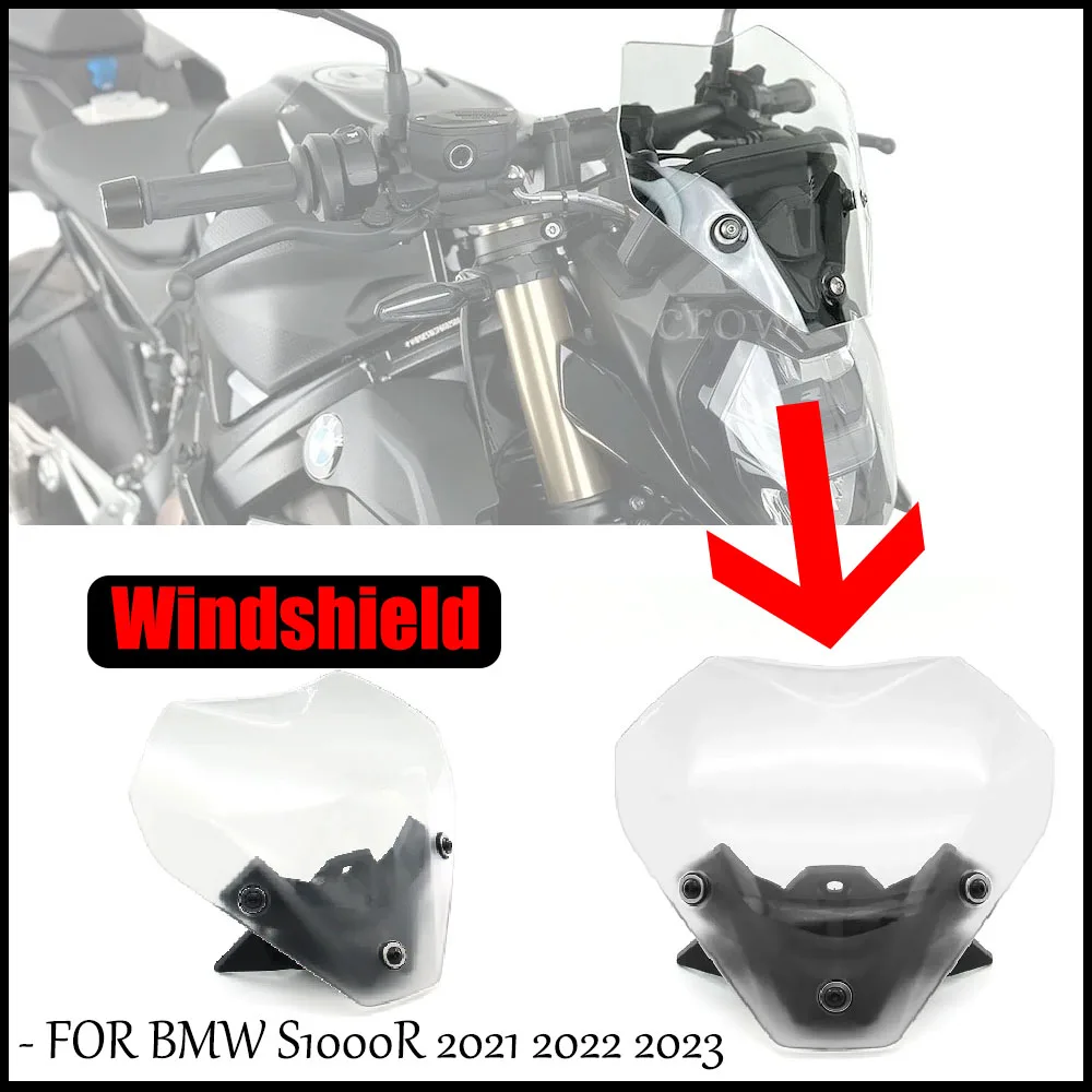 FitFOR BMW S1000R S 1000 R S 1000R 2021 2022 2023 Motorcycle Spoiler Windscreen Windshield Wind Deflector Screen Shield Spoiler
FitFOR BMW S1000R S 1000 R S 1000R 2021 2022 2023 Motorcycle Spoiler Windscreen Windshield Wind Deflector Screen Shield Spoiler