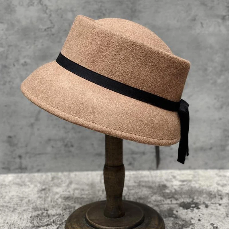 Women Felt Hat ,Japan Fashion Retro Bucket Hat Party Dress 1920s Vintage Cloche Bowler Hats With100% Wool Short Brim
Women Felt Hat ,Japan Fashion Retro Bucket Hat Party Dress 1920s Vintage Cloche Bowler Hats With100% Wool Short Brim