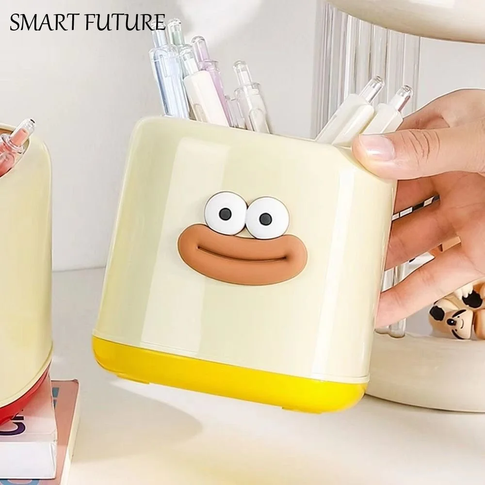 Interesting Student Pen Holder Multi-function Makeup Brush Pencil Storage Box Tabletop Storage Plastic Stationery Organizer
Interesting Student Pen Holder Multi-function Makeup Brush Pencil Storage Box Tabletop Storage Plastic Stationery Organizer