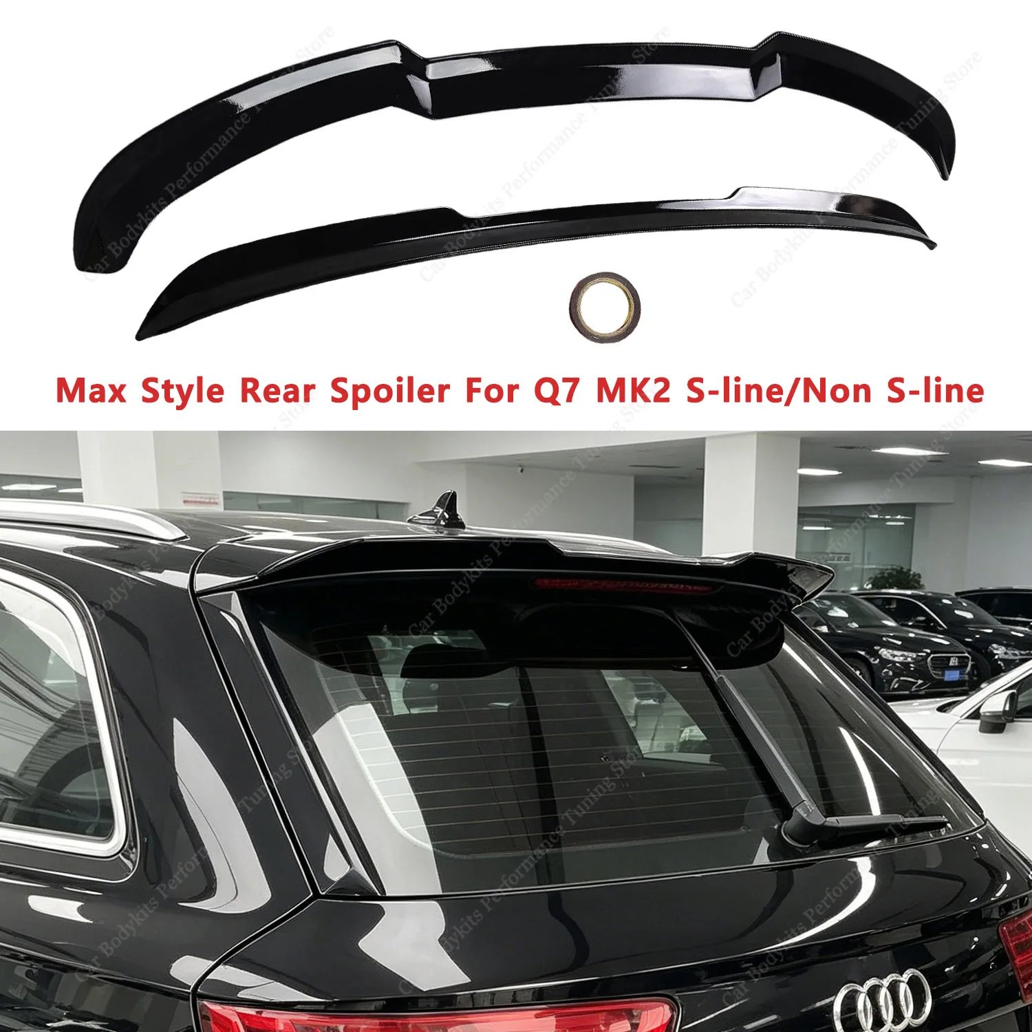 For AUDI SQ7/Q7 TFSI TDI S-line MK2 4M 2015-2026 Gloss Black ABS Rear Spoiler Caps Rear Top Spoiler Tail Wing Bodykits Tuning
For AUDI SQ7/Q7 TFSI TDI S-line MK2 4M 2015-2026 Gloss Black ABS Rear Spoiler Caps Rear Top Spoiler Tail Wing Bodykits Tuning
