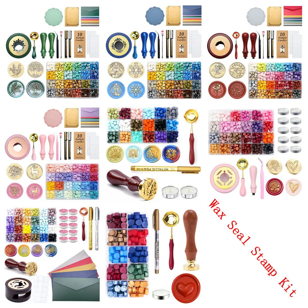 Wax Seal Stamp Kit Vintage Sealing Wax Beads Wooden Handle Spoon Candles Envelopes DIY Wedding Invitation Paper Card Sealing
Wax Seal Stamp Kit Vintage Sealing Wax Beads Wooden Handle Spoon Candles Envelopes DIY Wedding Invitation Paper Card Sealing