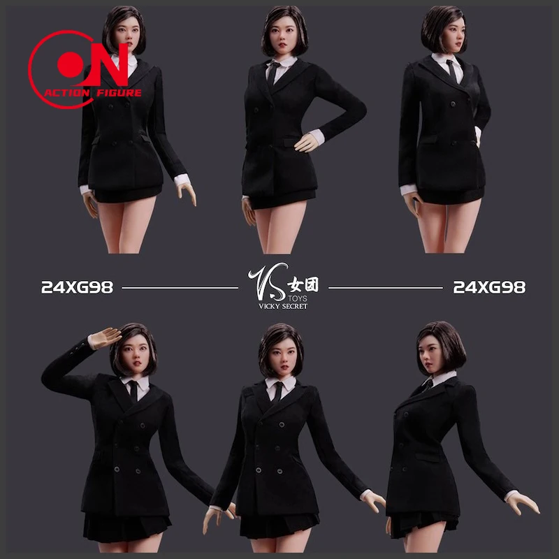 VStoys 1/6 24XG98 Black Short Skirt White Shirt Suit Girl Group Clothing Model Fit 12'' Female Soldier Action Figure Body
VStoys 1/6 24XG98 Black Short Skirt White Shirt Suit Girl Group Clothing Model Fit 12'' Female Soldier Action Figure Body
